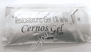 Cernos Gel Testosterone Gel 1%, 5gms Cernos Gel Testosterone Gel 1%, 5gms